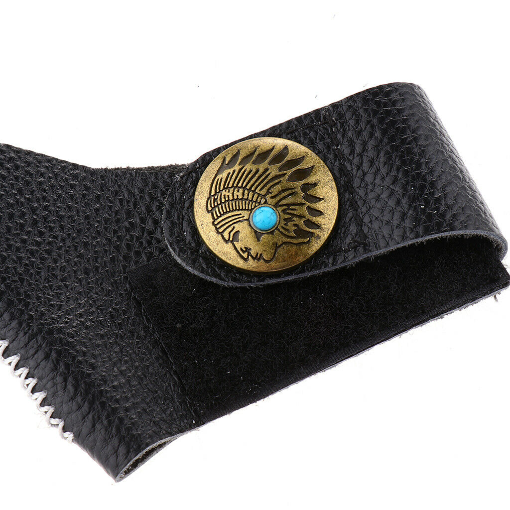 Archery Gloves Bow Protective Thumb Finger Protector Tab Adjustable 14x12.5cm