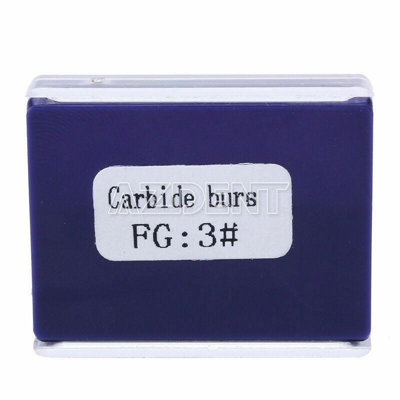 5 X Dental Tungsten Carbide Burs FG-3 For High Speed Handpiece 10pcs/Pack 1.6mm