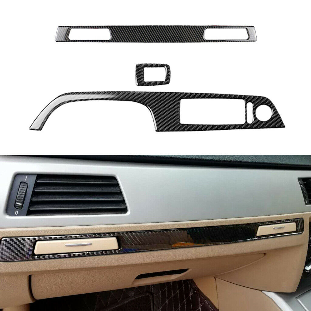 2pcs RHD Door Window Switch Panel Frame Cover Trim for BMW 3 Series E90 E93