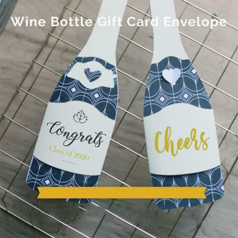 Wine Bottle Set Carbon Steel Cutting Dies DIY Scrapbooking Photo Album Embossing