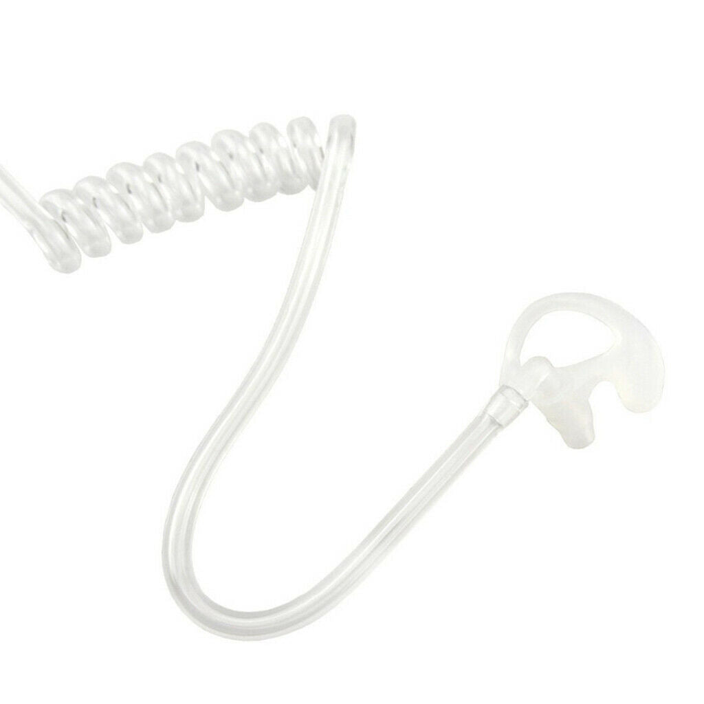 Prettyia 20x Silicone Earbud for Covert Acoustic Tube Earpiece Walkie Talkie