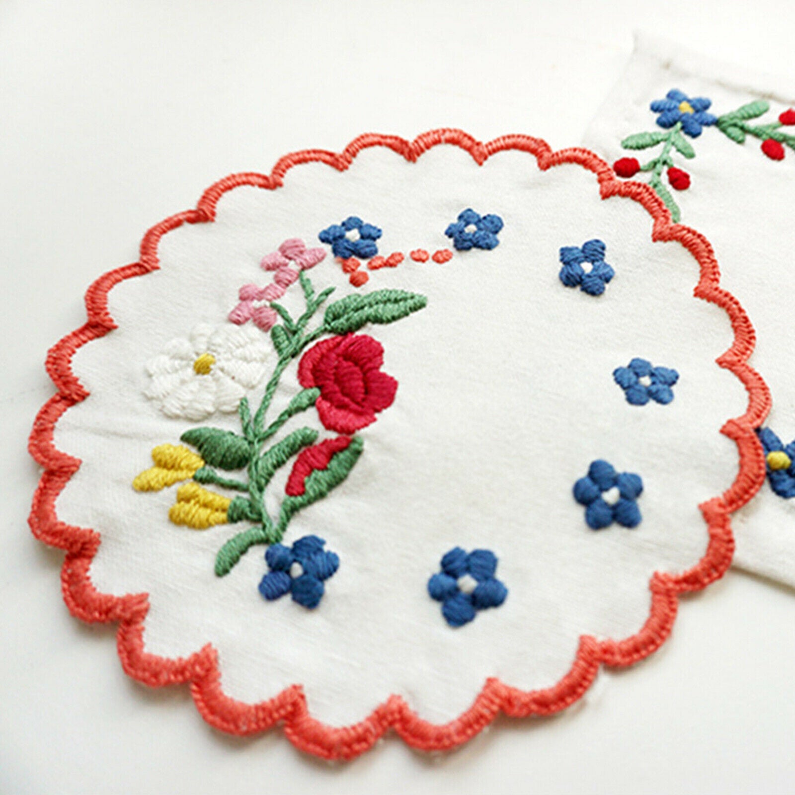 Embroidery set for beginners DIY cross stitch handicrafts red border