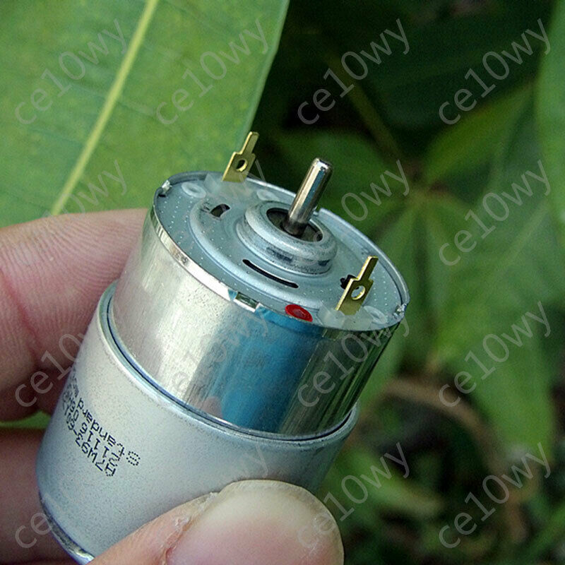 DC Motor 12V-24V 21200RPM Dual Shaft 385 Micro Electric Motor for DIY Parts