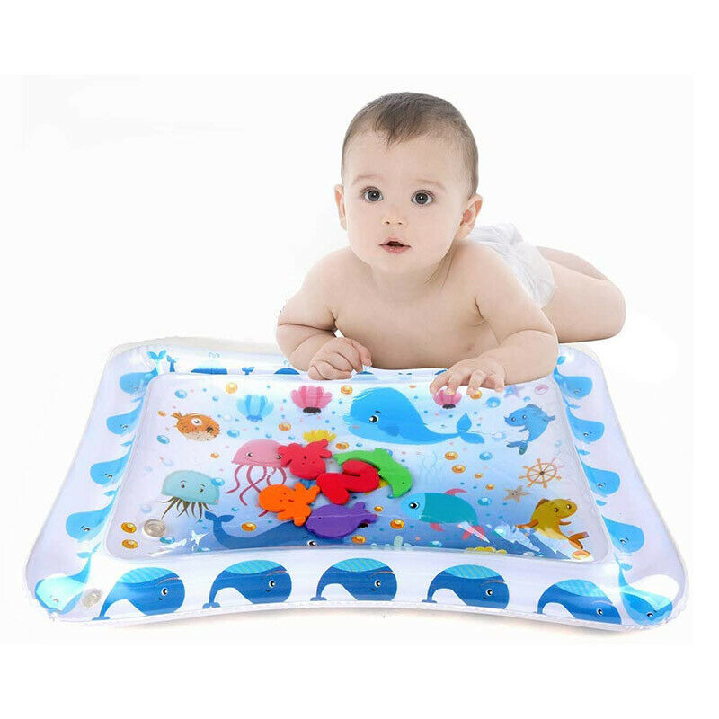 Inflatable Baby Water Mat Novelty Play Center Kid Children Infants Tummy Time HN