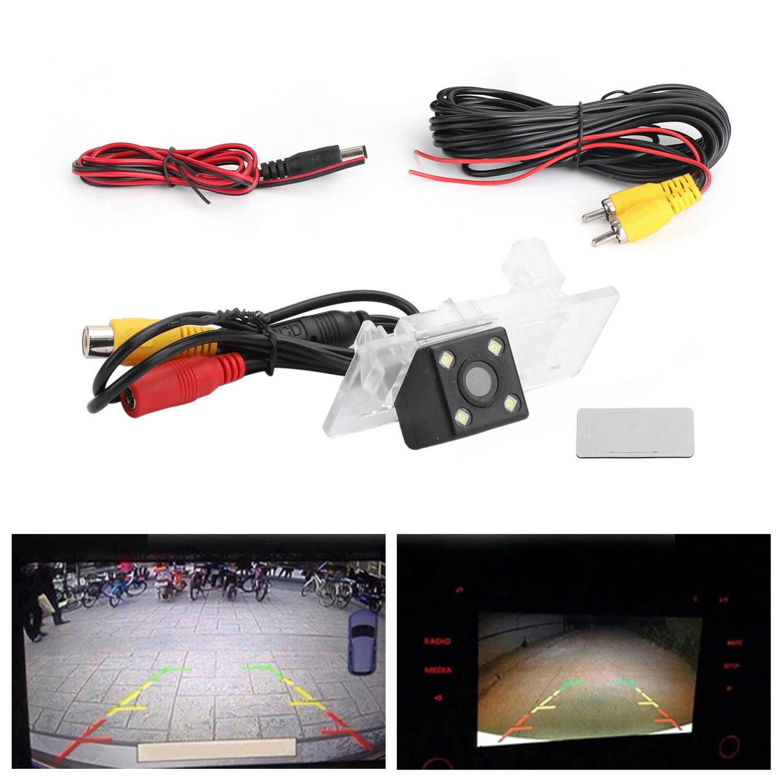 Car Rear View Camera CDD for Volkswagen Touareg Tiguan Passat Santana/Polo/Sedan