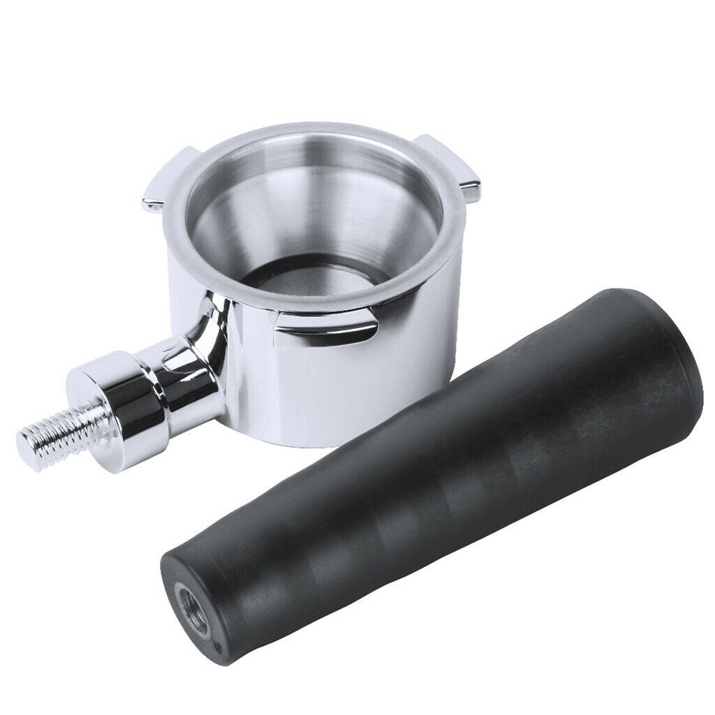 51mm Coffee Portafilter Long Handle Replacement Espresso Machine Accessorys