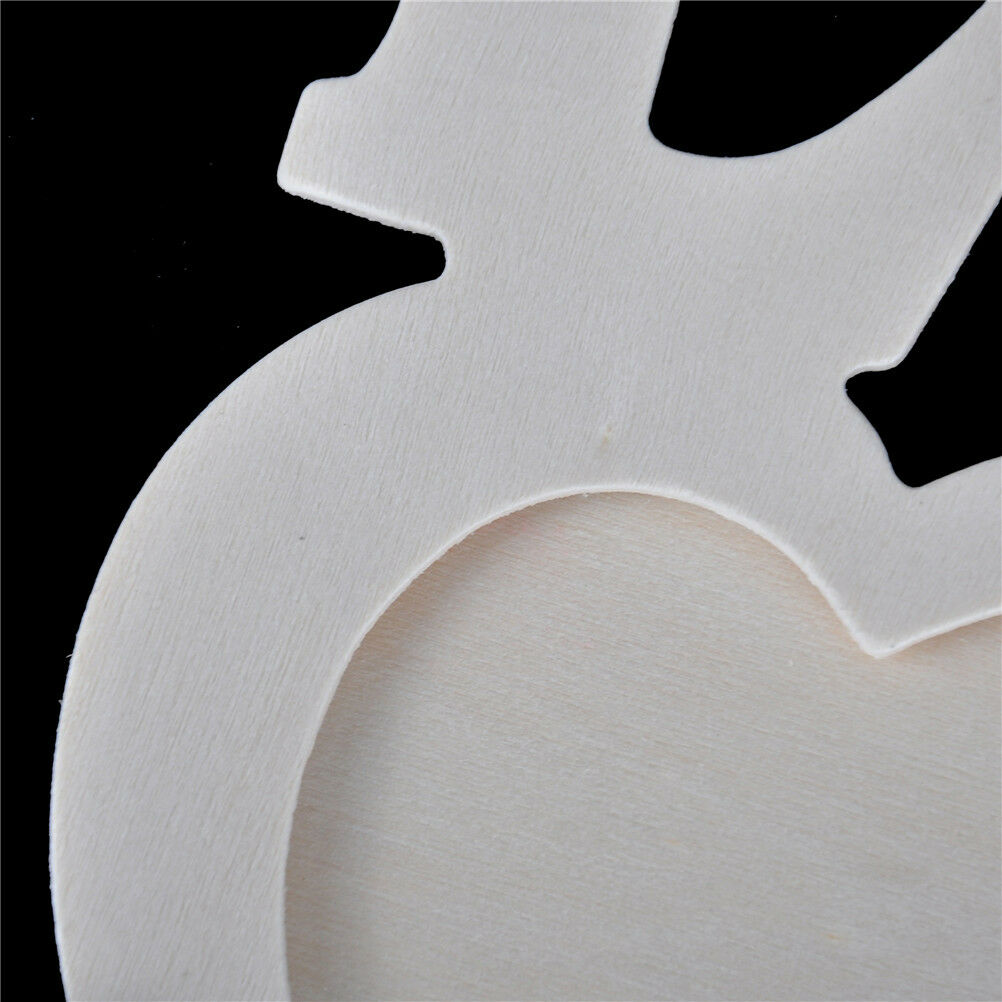 Lovely Wooden Hollow Love Photo Picture Frame Home Decor Art DIY Craft Gi.l8