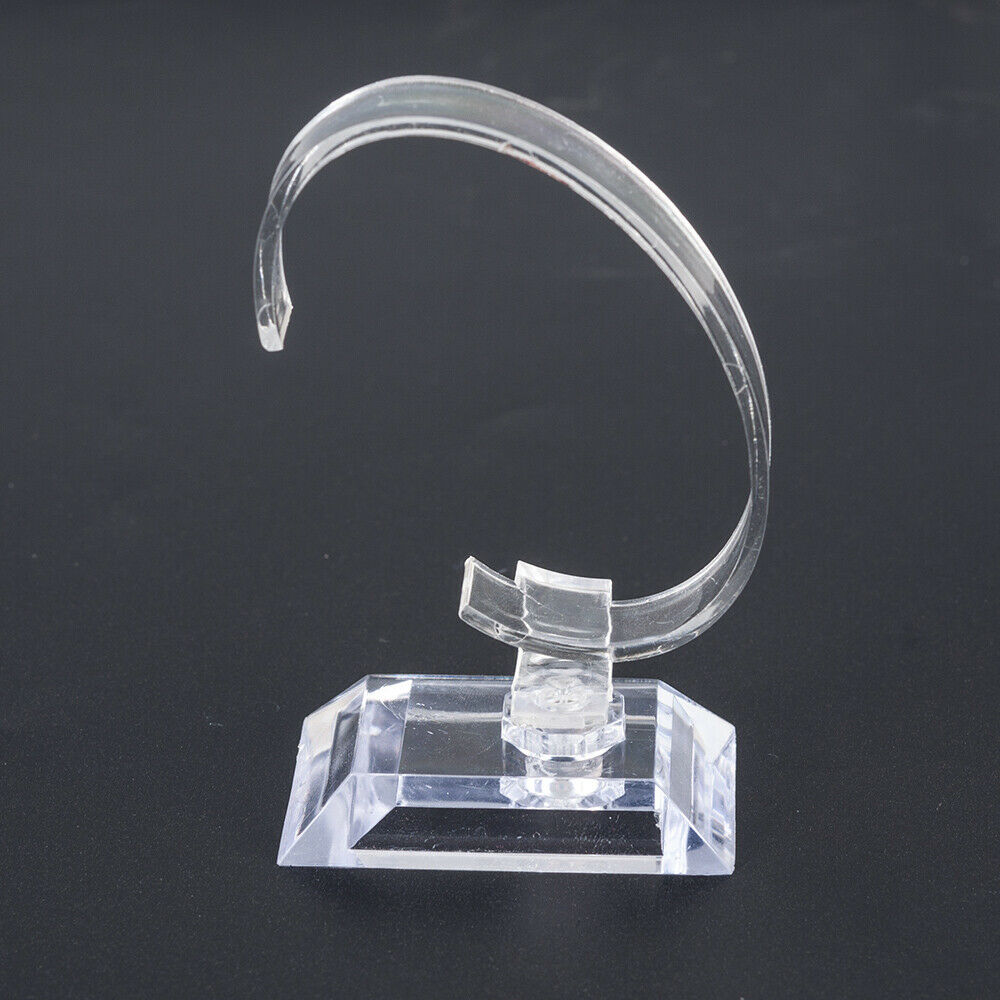 New Acrylic Watch / Bracelet Jewelry Display Stand / Jewellery Holder - C-clips