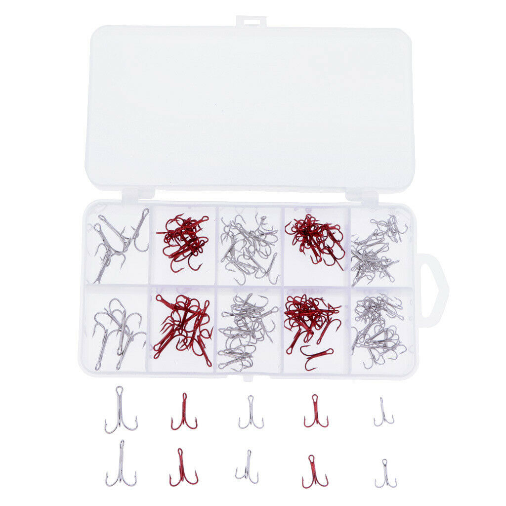130x Sharp Lures Baits Accessories Saltwater Freshwater Lures Fishhooks Carbon