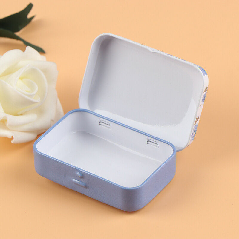 Floral Tea Candy Portable Travel Mini Sealed Candies Pills Box Storage Or.l8