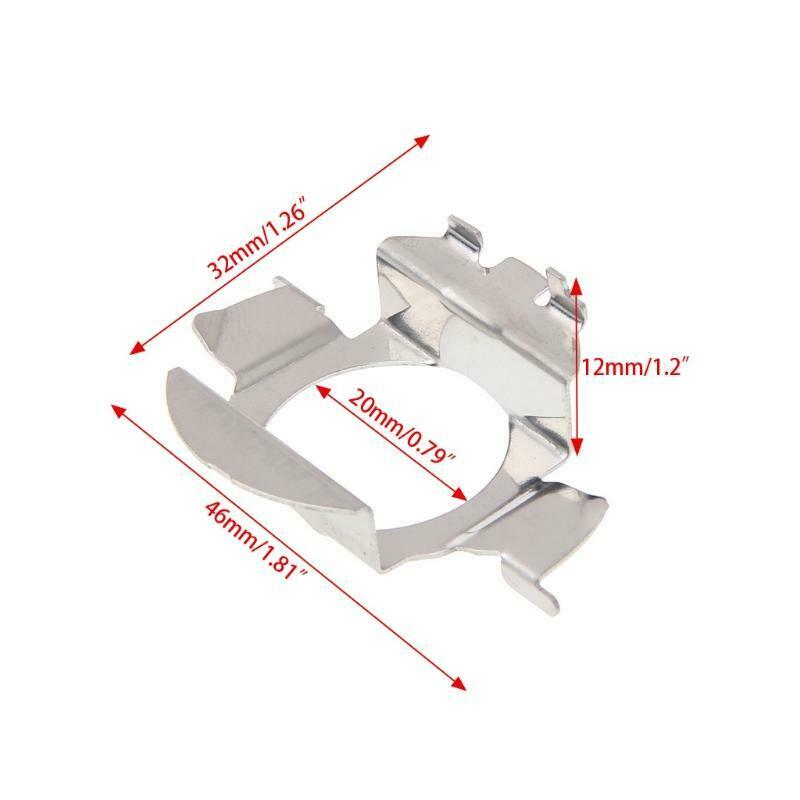 1PC H7 HID Xenon Bulbs Base Holders Adapters Retainer Clips Kit