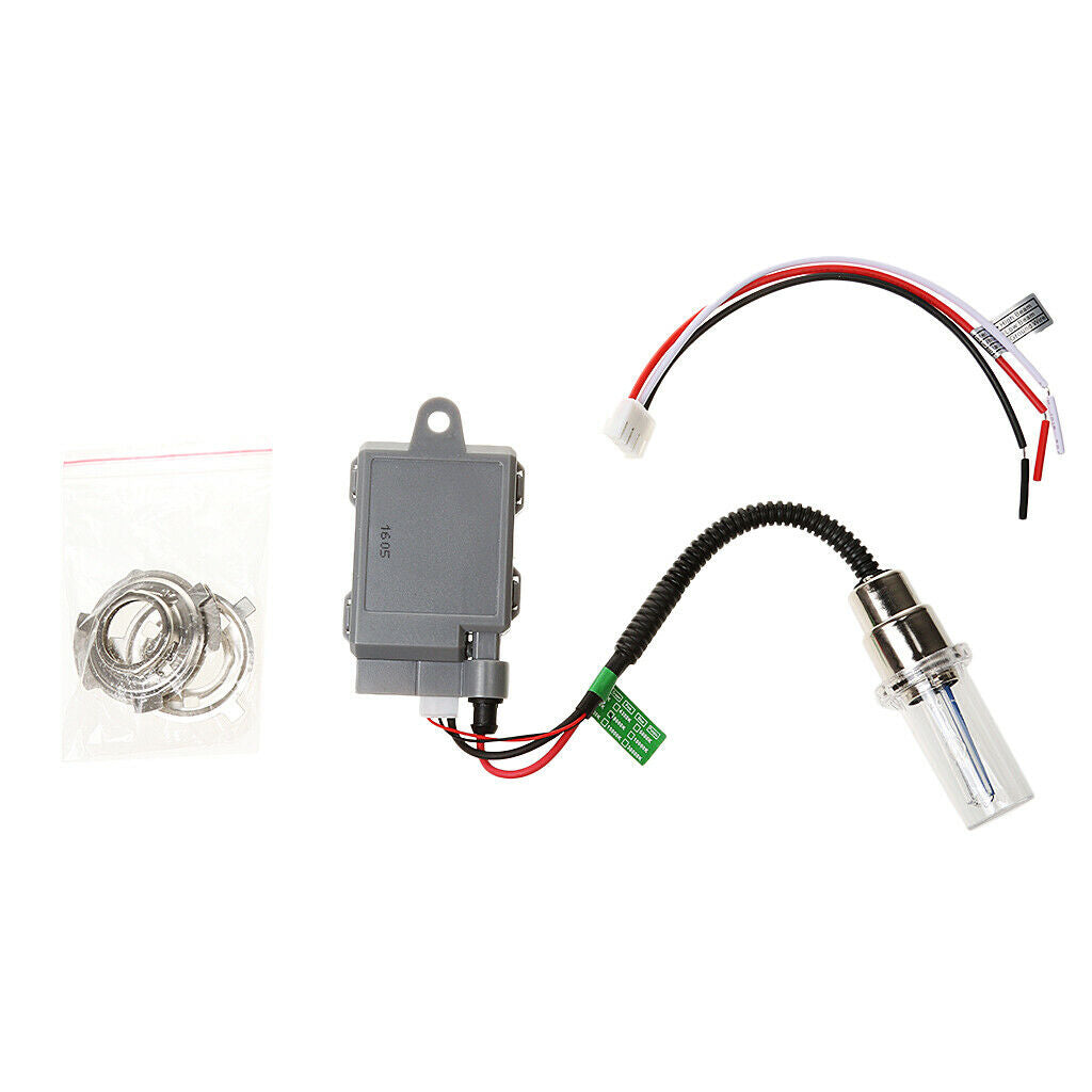 Dc 12v 35w H6 Motorcycle Hidden Headlight Ballast Kit Hi / Lo Bi-xenon