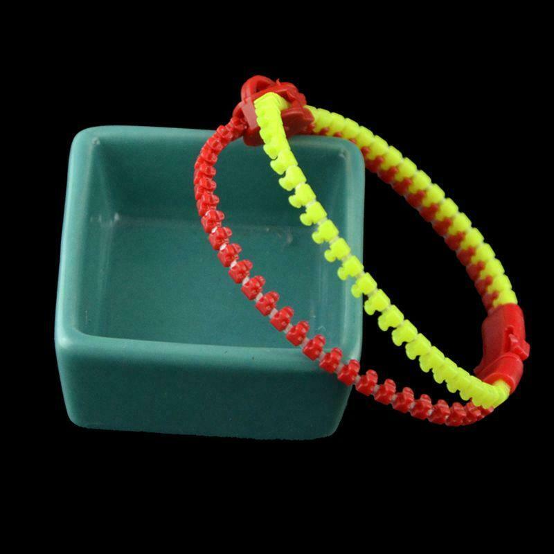 Mixed Color Kids Friendship Fidget Zipper Bracelets Sensory Toys Fashion Jewelry