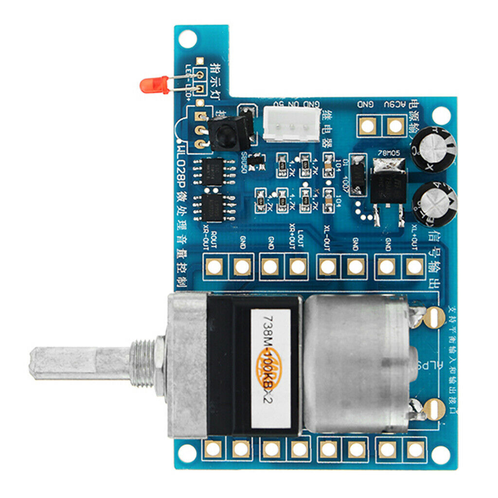 Compatible DIY Kits Module Board - 1x   9V Infrared Remote Control Volume