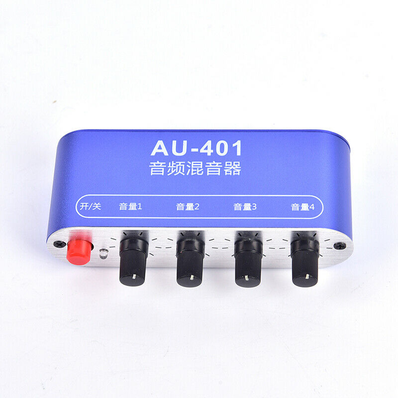 Stereo Mixer Individually Controls Board DIY Headphones Amplifier Case DDD