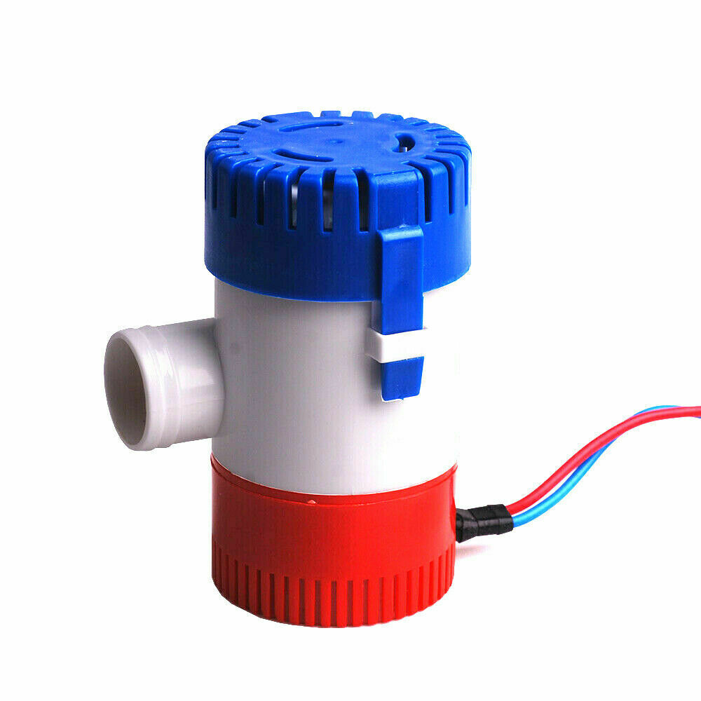 1100GPH 12V Electric Marine Submersible Bilge Sump Water Pump for Boat Yacht NEW