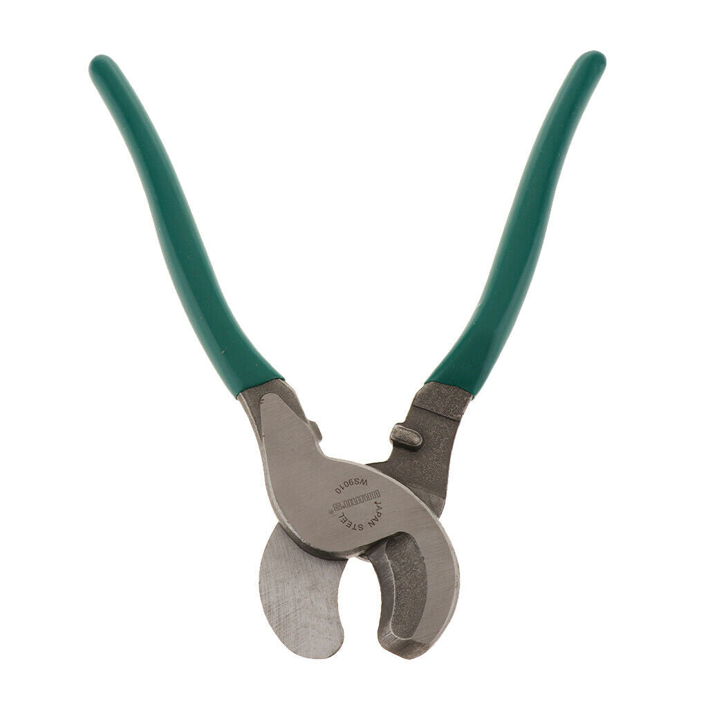 10-Inch Electronics Cable Cutter Pliers | Coaxial Cable Cutter for Aluminum,