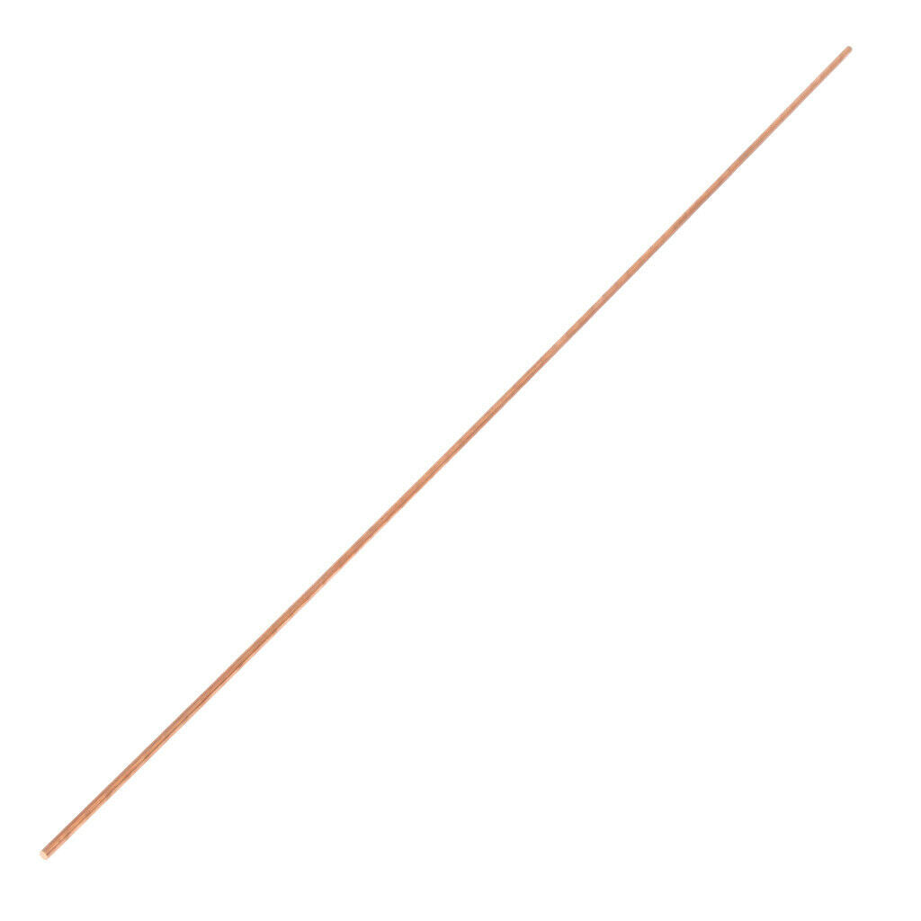 20 inch / 50 cm, Diameter 4mm Solid Copper Round Bar Rod, Lathe Bar Stock