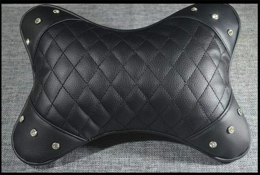 Space cotton car headrest pillow Hand made water-diamond decoration pillow pad