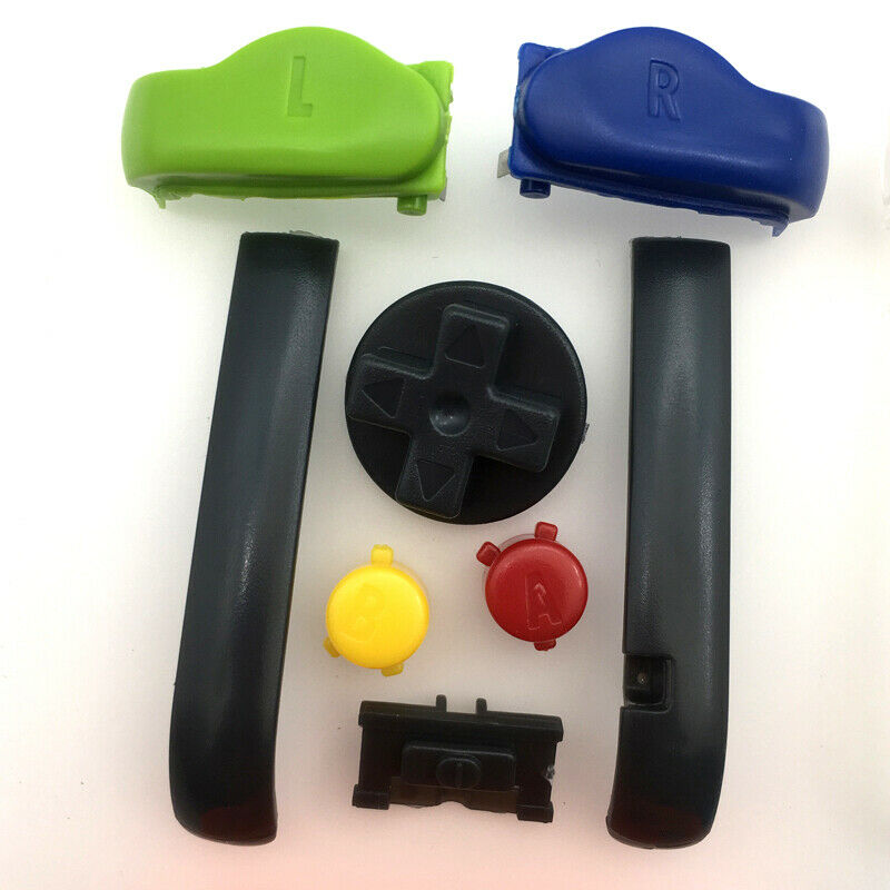10 Sets Colourful LR AB D-Pad Buttons set For Game Boy Advance GBA Console