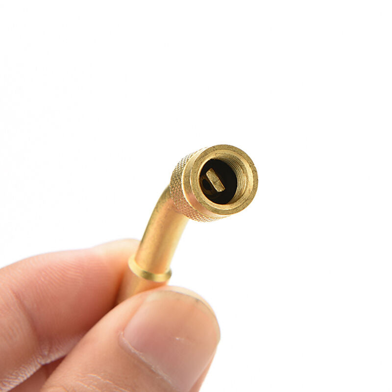 135 Degree Brass Air Tyre Extension Valve Motorcycle Car Truck Bike Scoote.l8