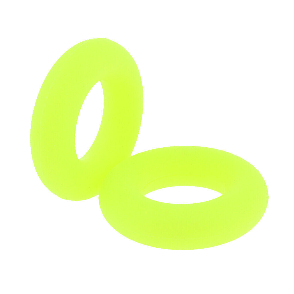 4 Pieces Finger Gripper Strengthener Hand Grip Exerciser Ring Red Green