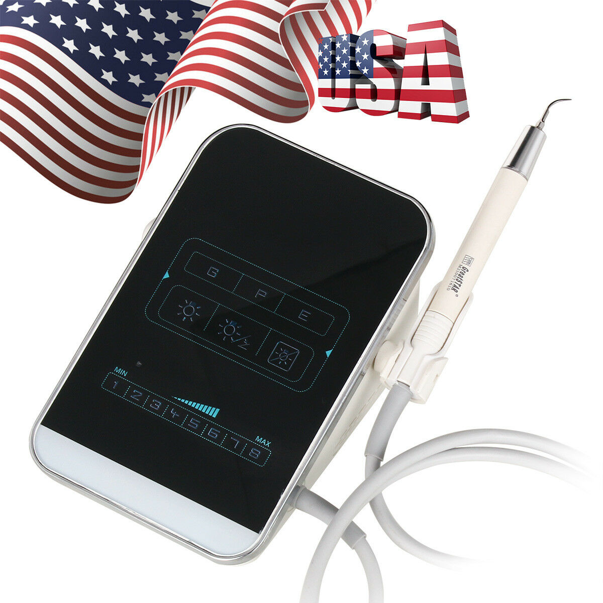 Dental Ultrasonic Scaler Fiber Optic Scaling Perio Endo LED Detachable Handpiece