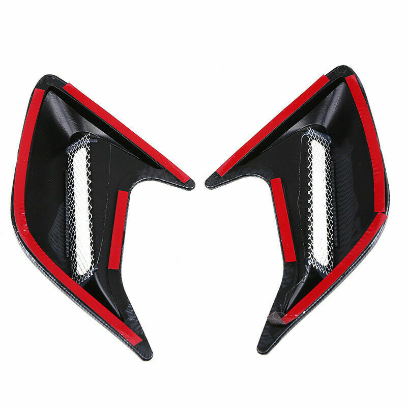 Universal CAR Decoration Air Flow Intake Scoop Hood Vent Bonnet Carbon Fiber New