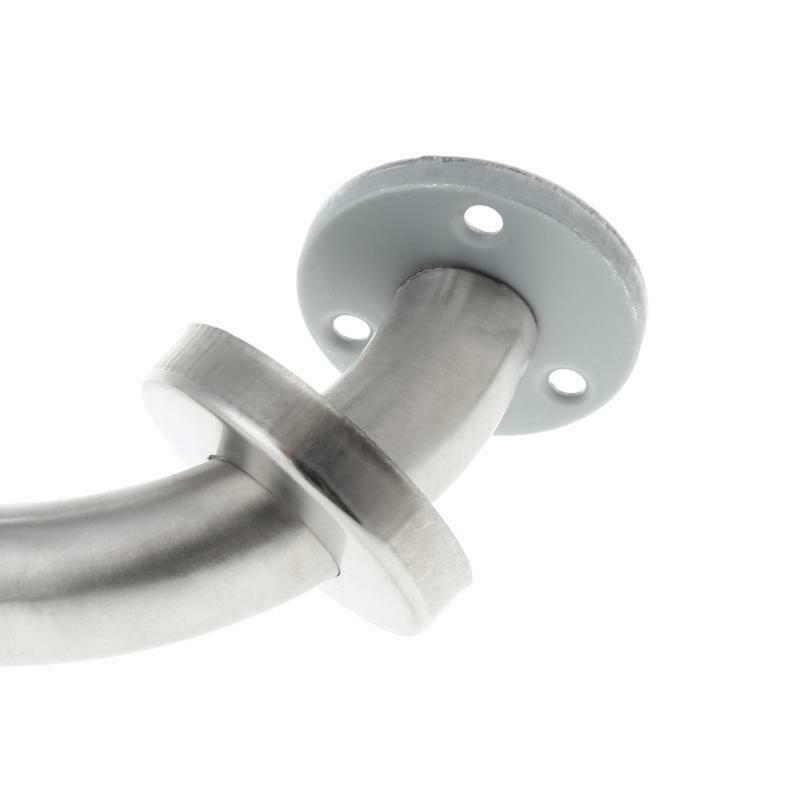 Stainless Steel Bathroom Shower Support Wall Grab Bar Safety Handle Towels Rail