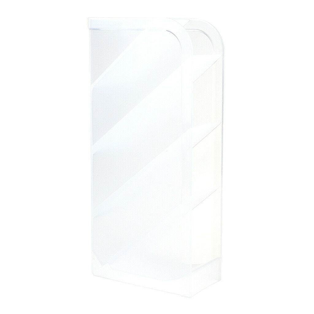Desk Pen Pencil Holder Desk Organizer Case Plastic Storage Box For