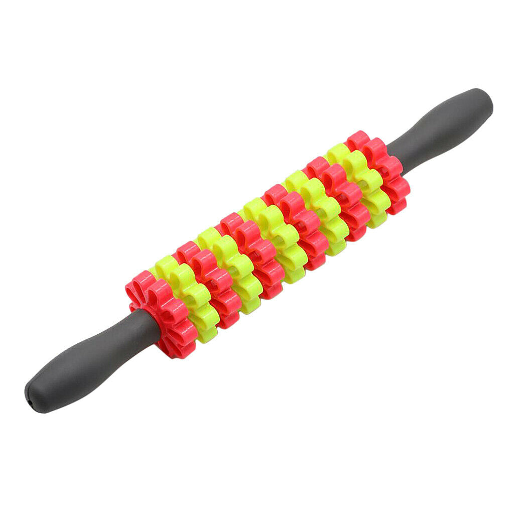 ABS Muscle Roller Stick Body Spiky Massage Tool Muscle Roller Massager 43cm