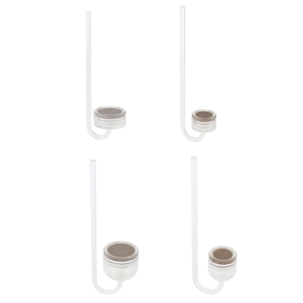 Aquarium Acrylic CO2 Diffuser Carbon Dioxide Atomizer Reactor Round Bottom L