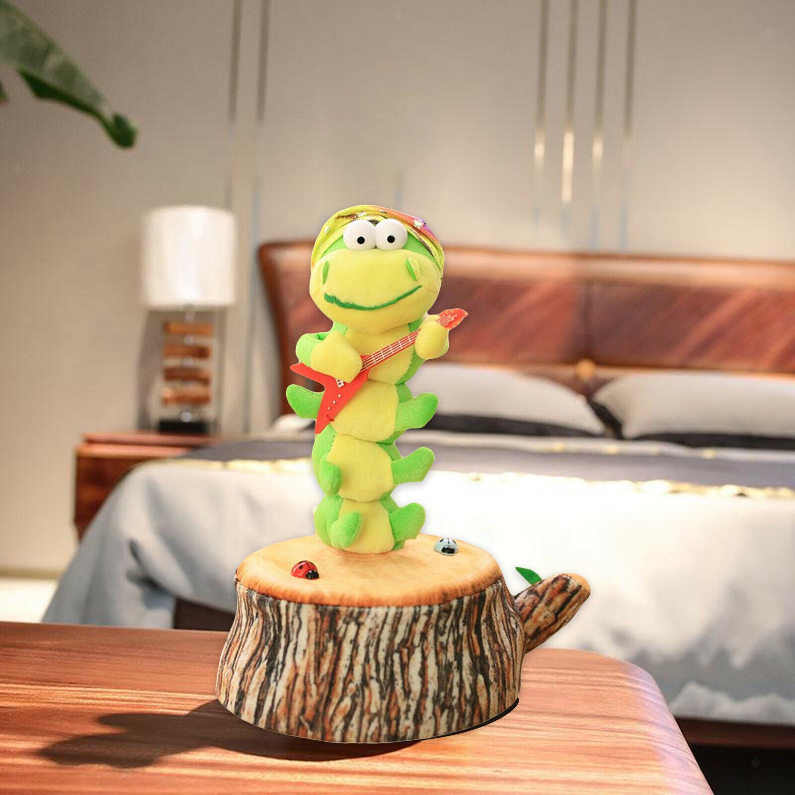 Soft Plush Dancing Caterpillar Novelty Cartoon Stuffed Toys Home Decor