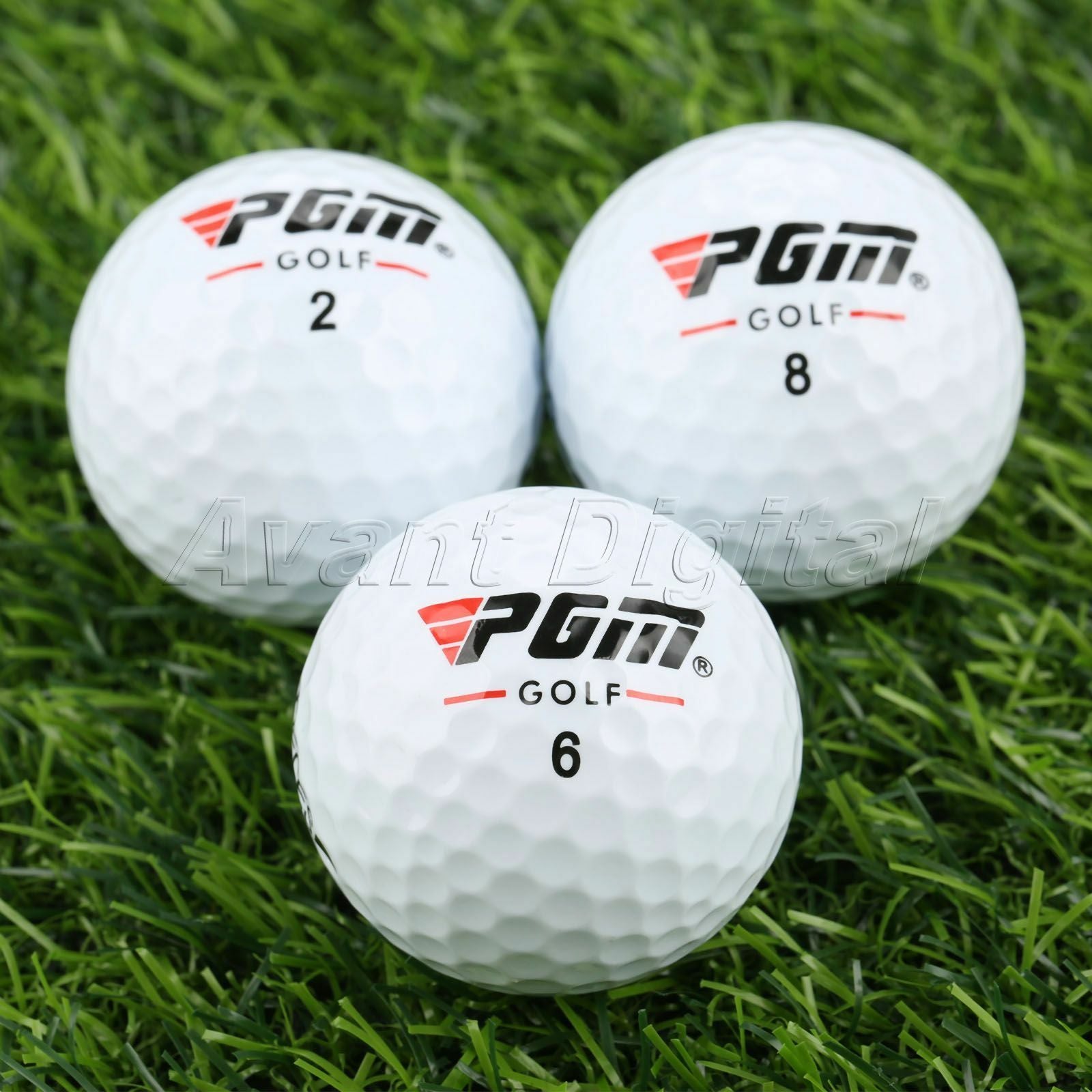 3 Layers PGM Game Ball Dia 42.6mm Golf Balls 3pcs Golf Practice Outdoor Sports