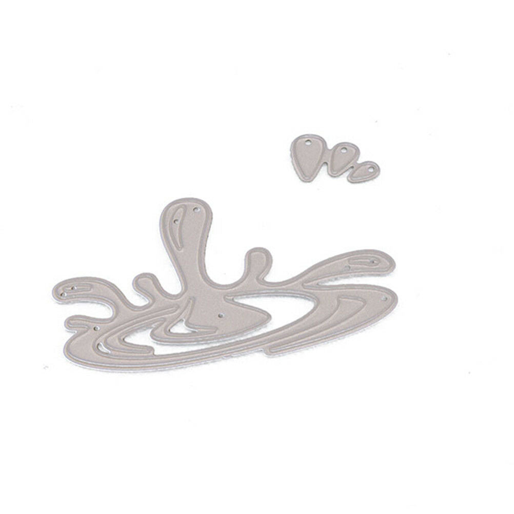Water dropletMetal Cutting Dies StencilScrapbooking PaperCard Embossing C.l8