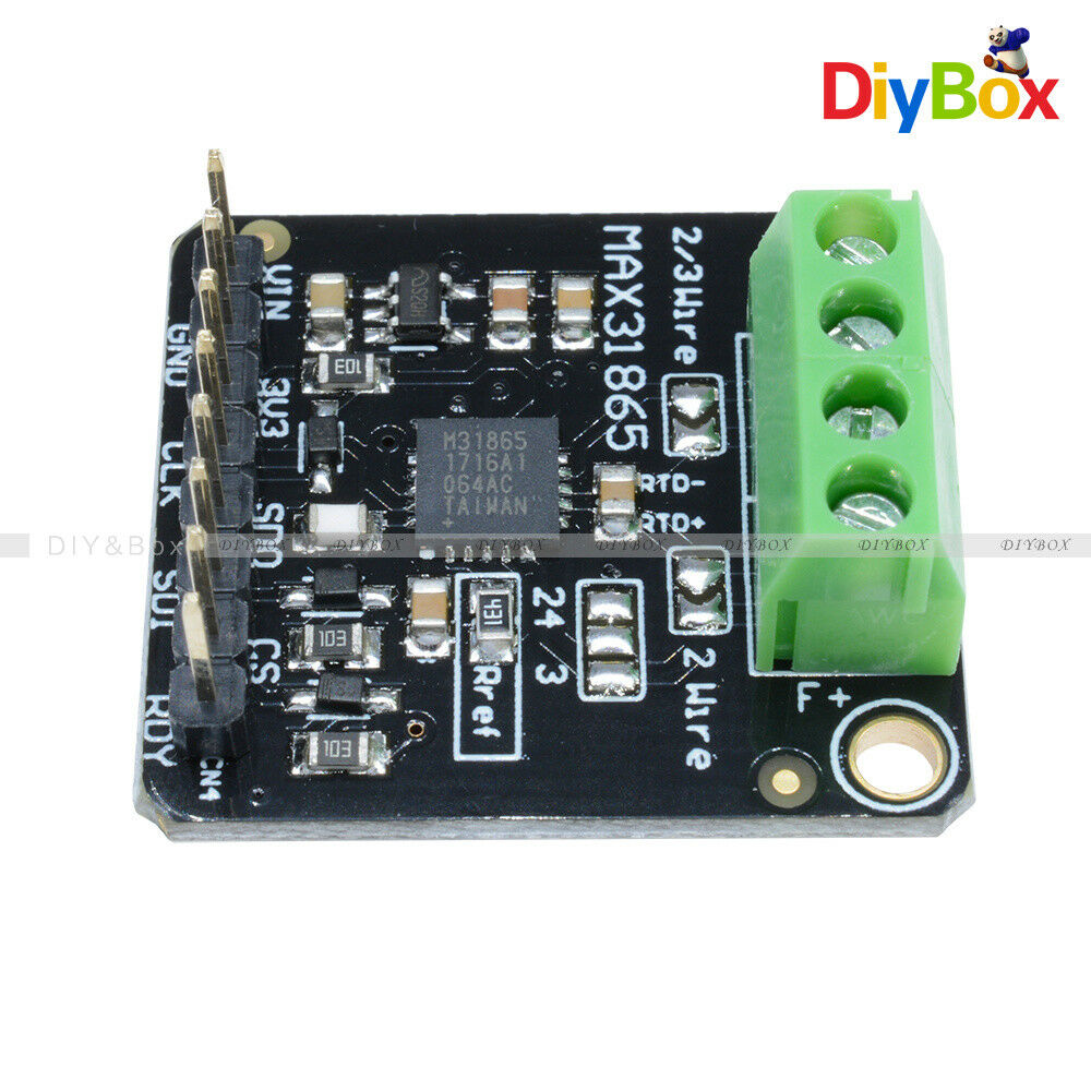 PT100 MAX31865 RTD Temperature Thermocouple Sensor Amplifier Module For Arduino