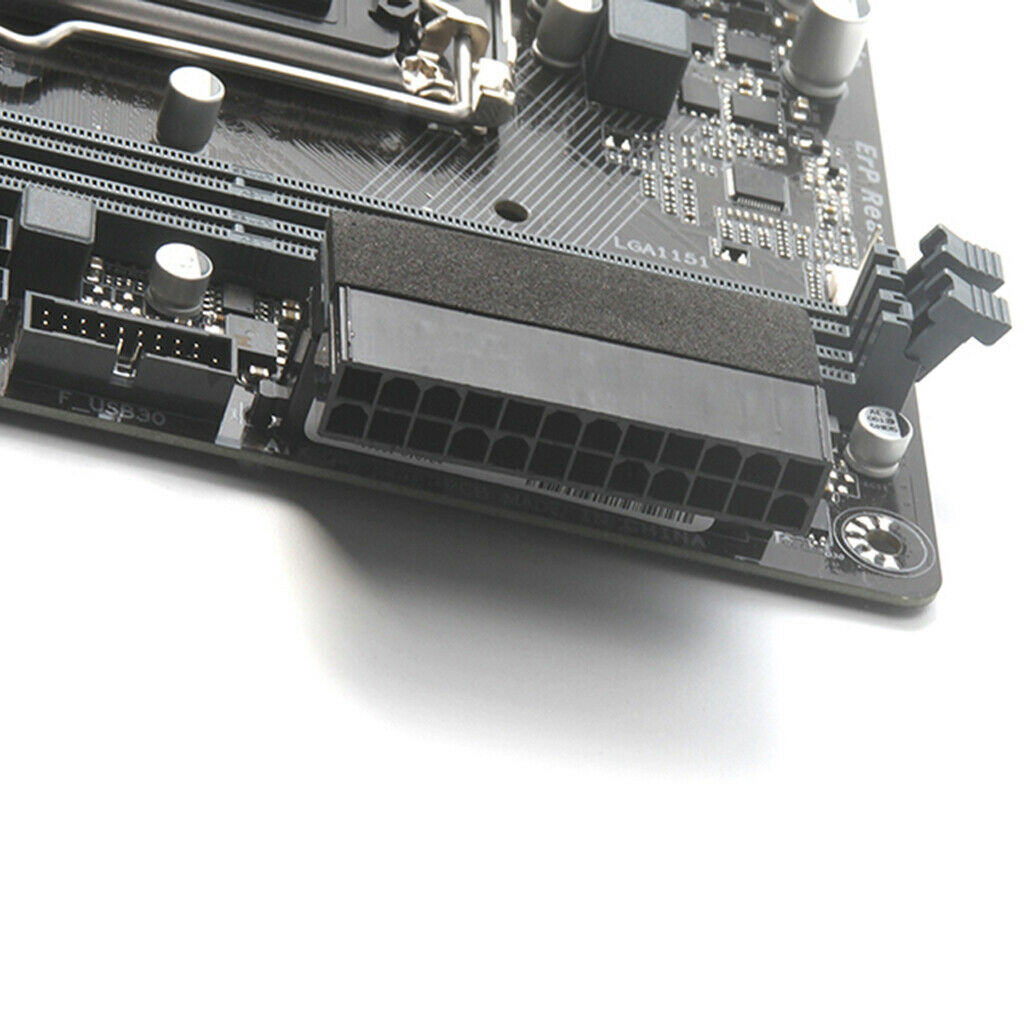 24-Pin Male To Female ATX Power Supply Power Supply Adapter