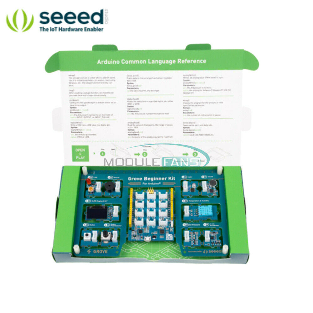 Grove Beginner Kit with 10 Sensors And 12  All-in-one  Compatible Board