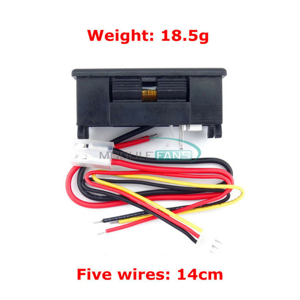 7In1 OLED Tester Voltage Current Time Temperature Capacity Voltmeter Ammeter 10A