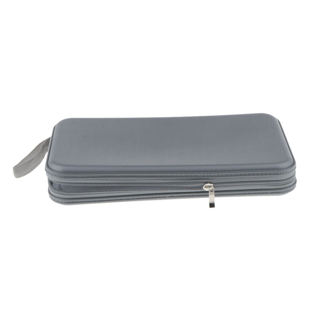 2pcs 80 Sleeves Square CD Wallets DVD Case CD Disc Storage Holders 28x16x4cm