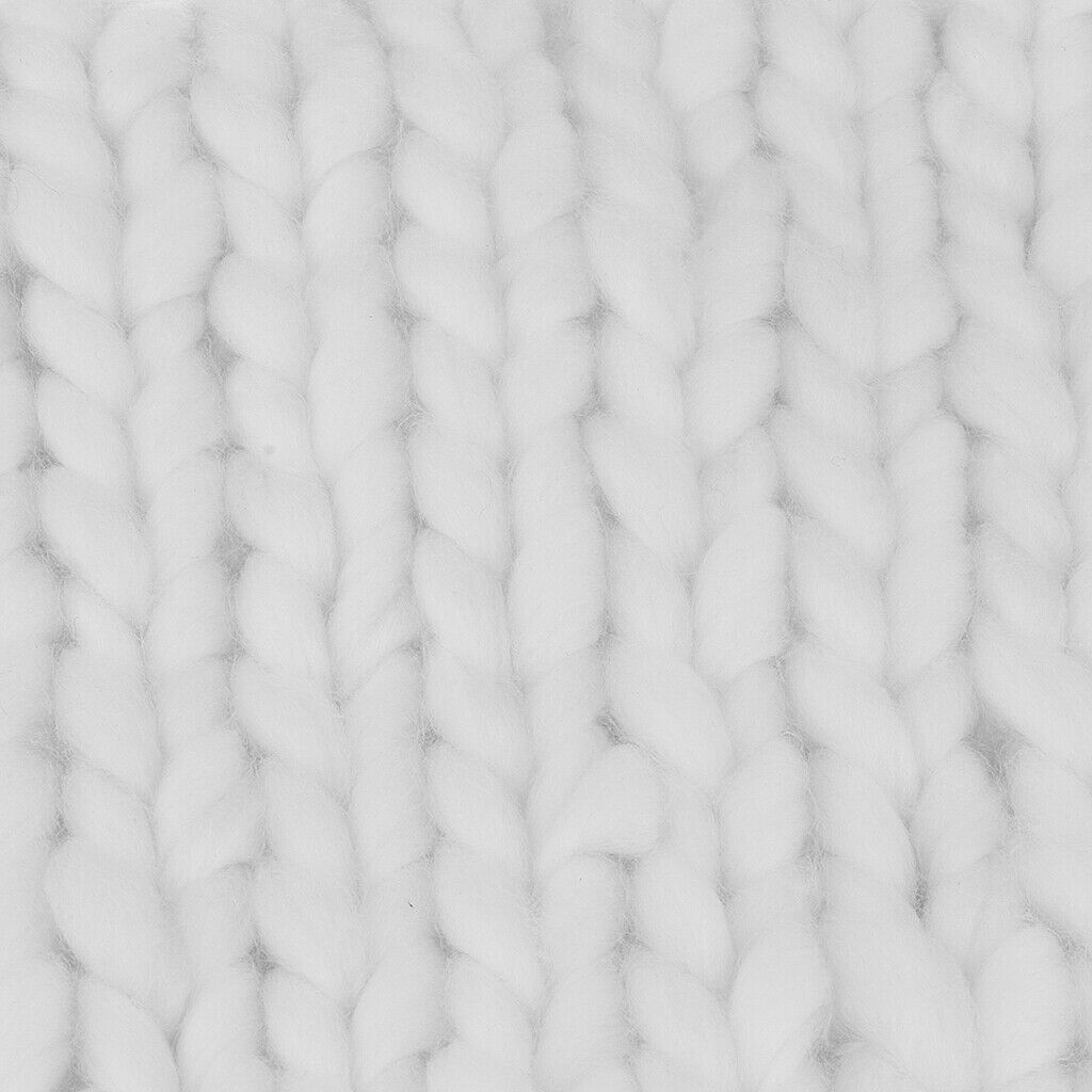 2Pcs Lovely Newborn Baby Wool Braid Blanket Stuffer Carpet Basket Photography