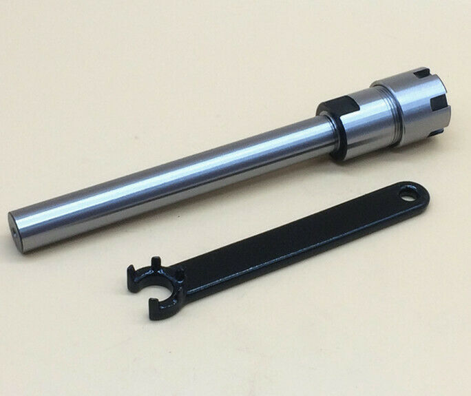 C20 ER20M 100L Collet Chuck Holder Straight Shank+Wrench for CNC Milling [M1]