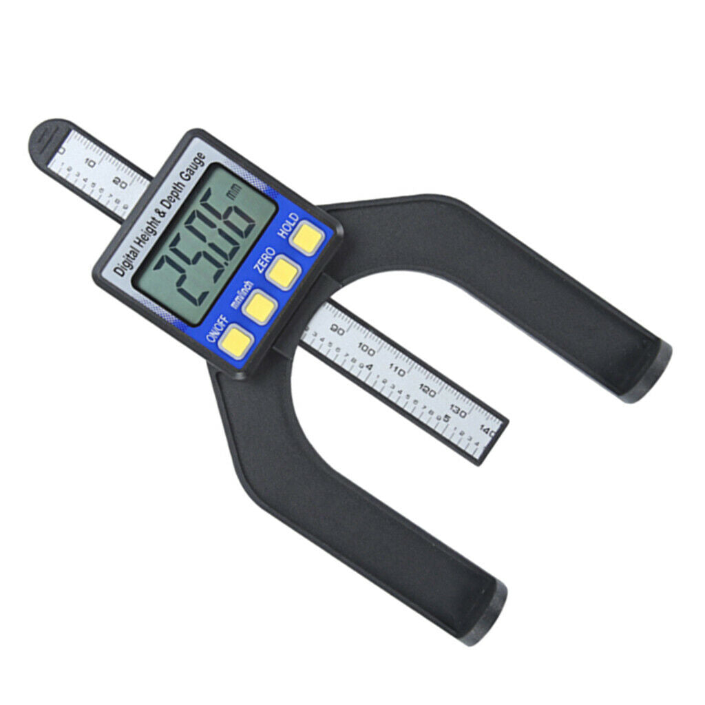 3.15inch Digital Depth Gauge w/ Magnetic Feet Woodworking Measuring Tools