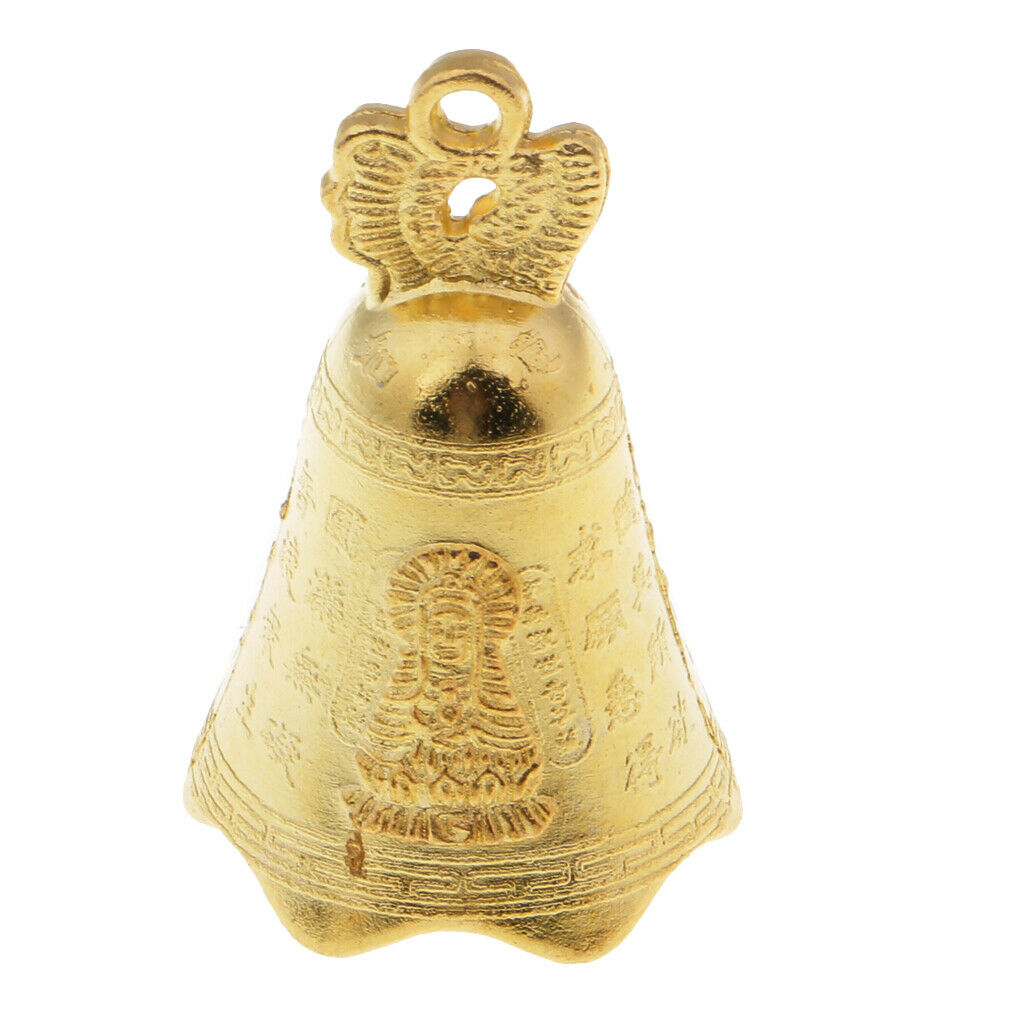 Metal Bell Wind Chime Fengshui Home Hanging Decoration Fortune Mascot Small