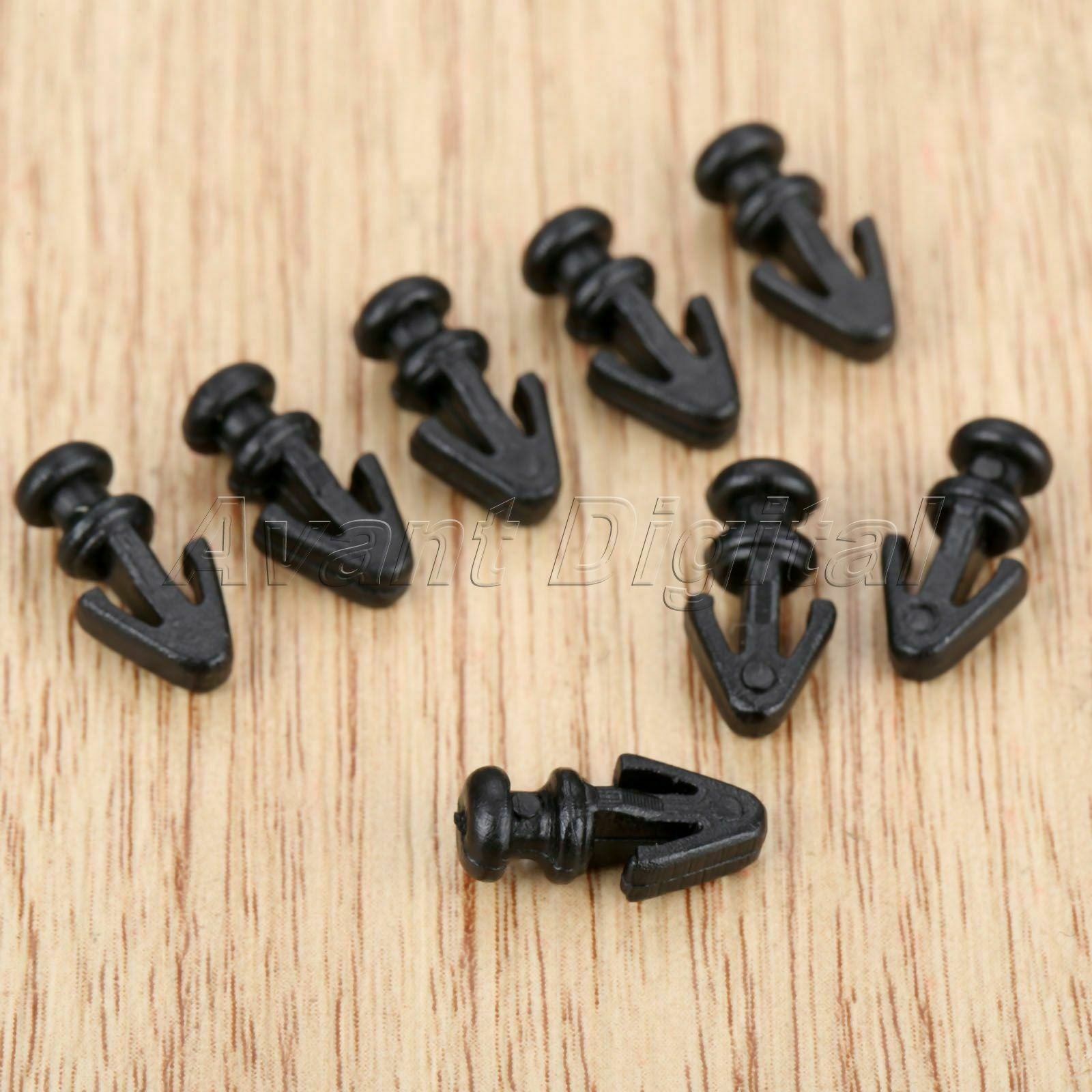 Auto 50x Door Panel Buckle Clips Interior Triming Fasteners Plastic Wholesale