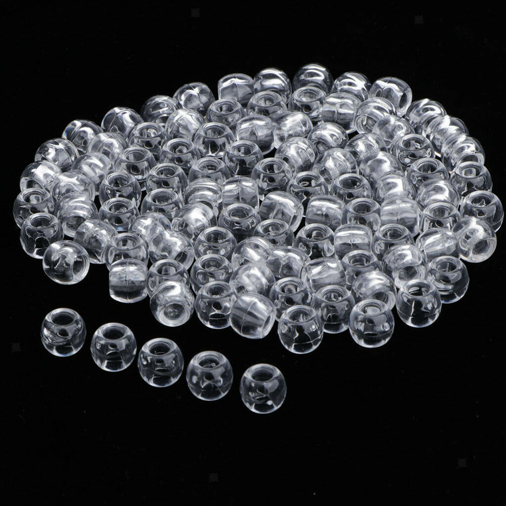 100pcs DIY Round Dreadlock Dread Beads Hair Rings Cuffs Coils Hair Accessory0