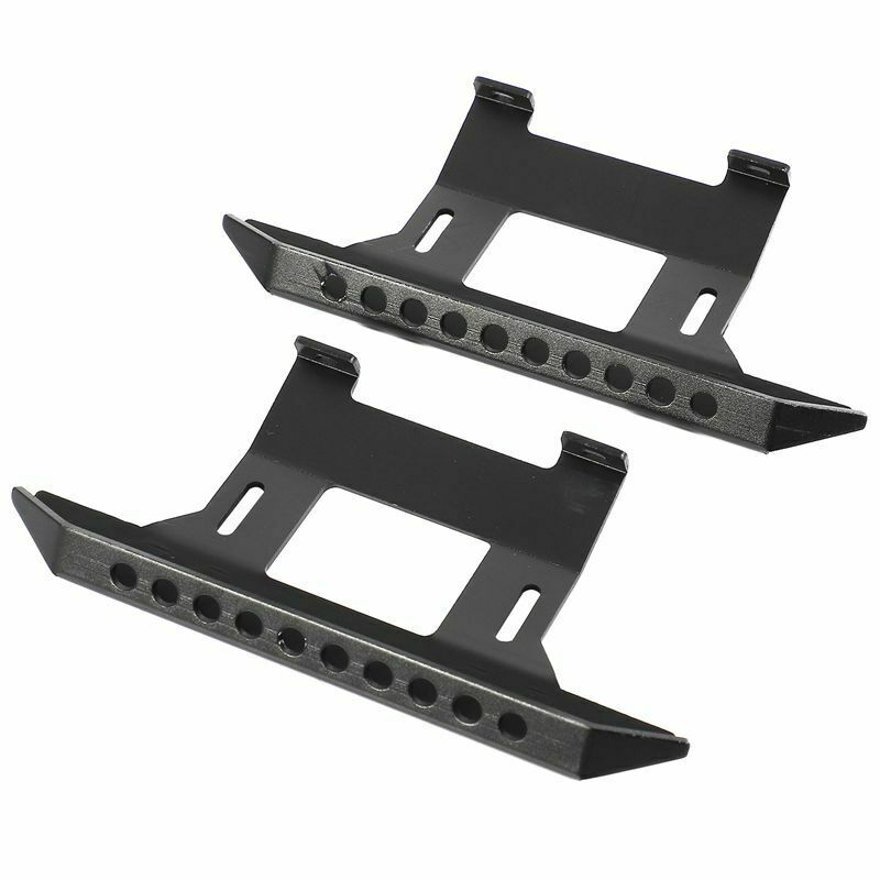 2Pcs RC Car Metal Side Pedal for 1/10 RC Cler Car Axial SCX10 90046 90047 X3T1
