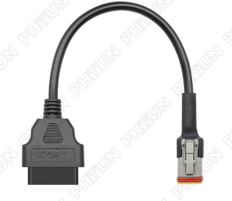 4 Pin to 16 Pin Adapter Cable For Motorcycle ELM327 OBD Scanner OBDII Scanner