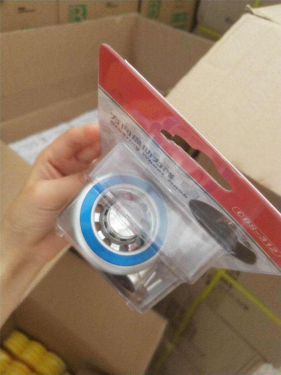 One-handed Driving Steering Wheel Knob Faster & Easier Turning Comfortable Grip