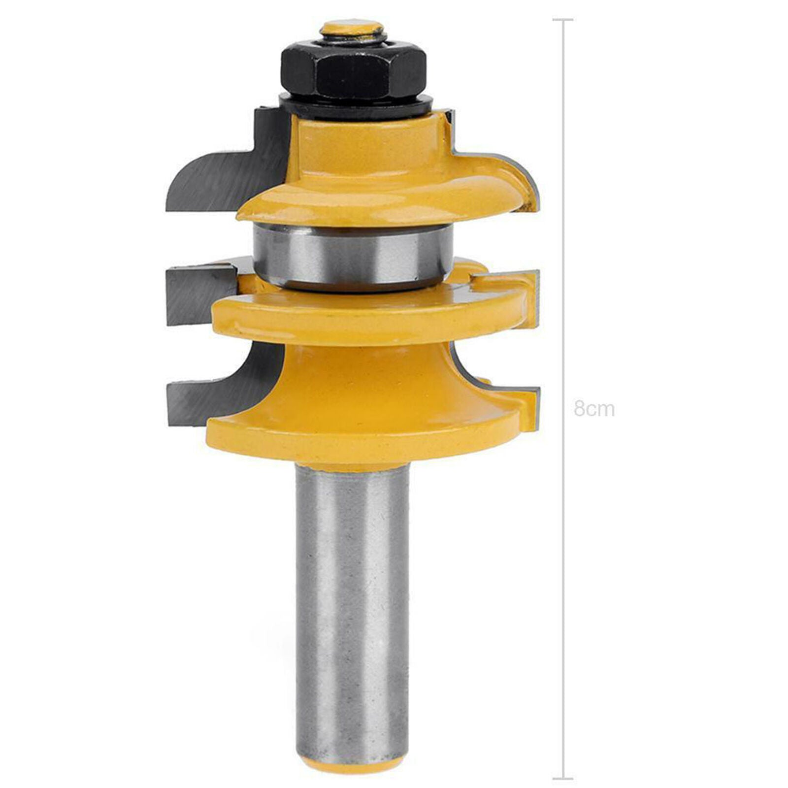 New 1/2" Shank Rail & Stile Router Bit Ogee Stacked Woodworking Bearing Cutter